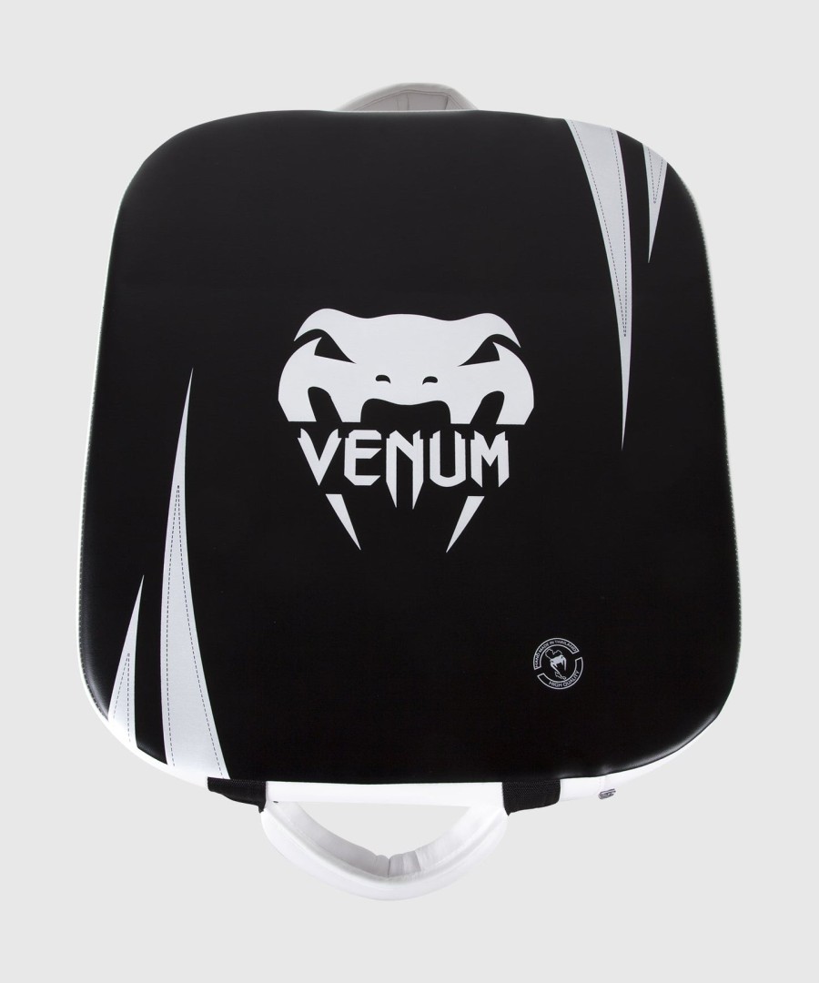 venum absolute square kick shield - skintex leather - blackice