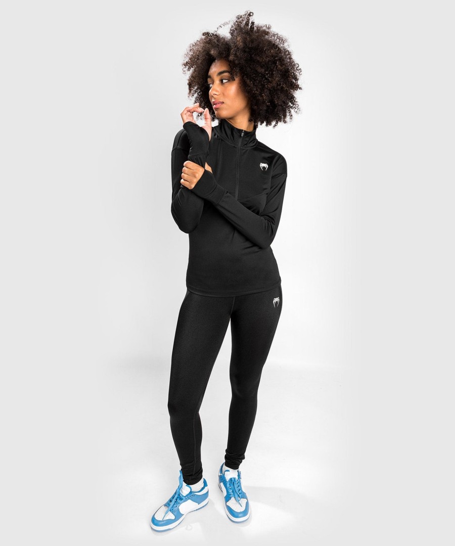 venum essential women base layer top - black