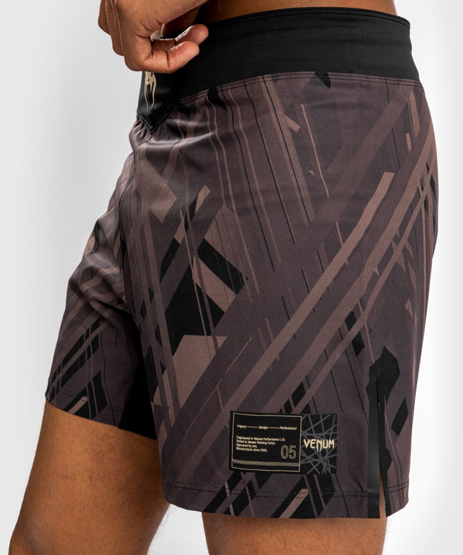 venum tecmo 2.0 fightshort - blackbrown