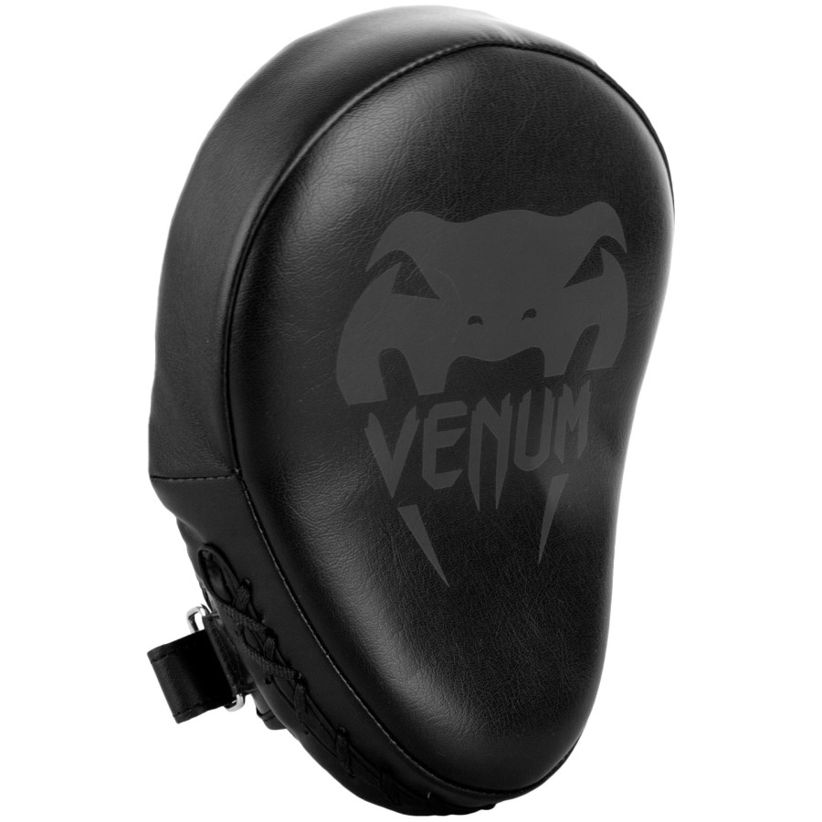 venum light focus mitts - blackblack pair
