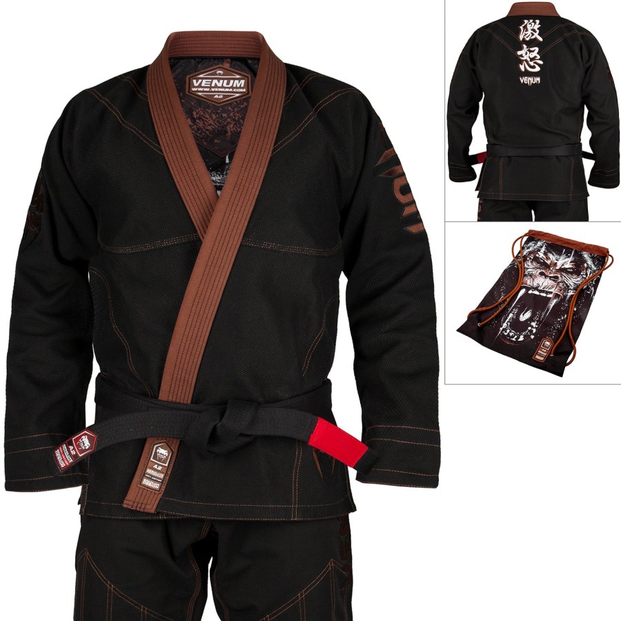 venum absolute gorilla bjj gi bag included - blackbrown