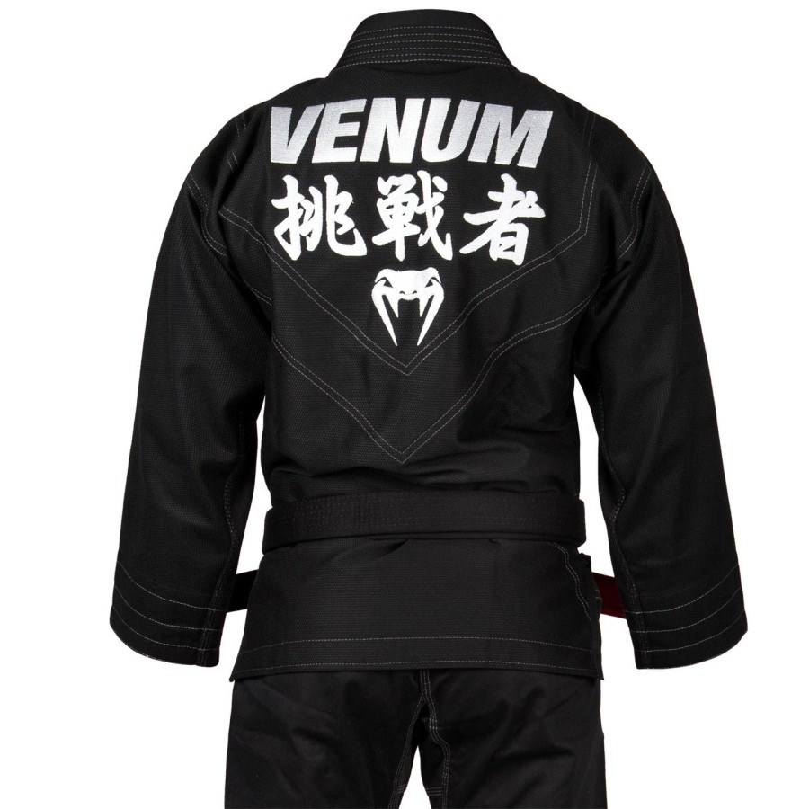 venum challenger 4.0 bjj gi - bag included - black