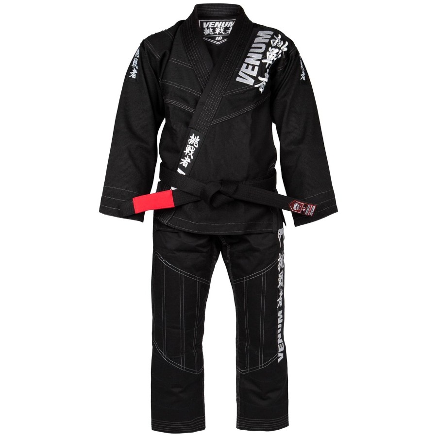 venum challenger 4.0 bjj gi - bag included - black