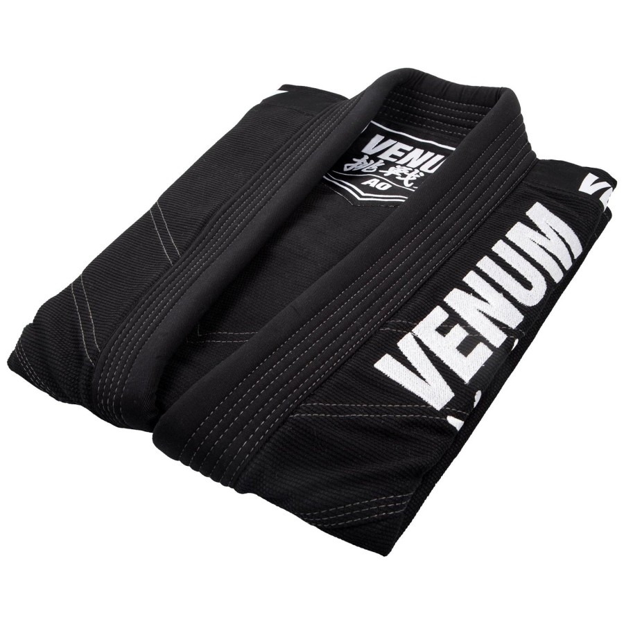 venum challenger 4.0 bjj gi - bag included - black