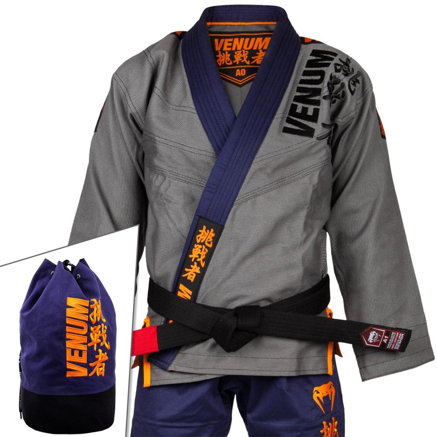 venum challenger 4.0 bjj gi - bag included - navy blue