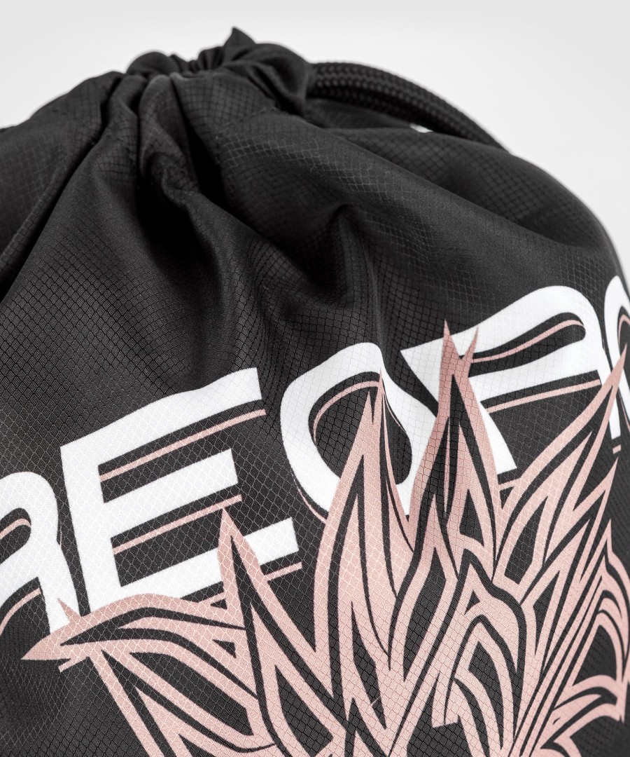 venum reorg drawstring bags - black
