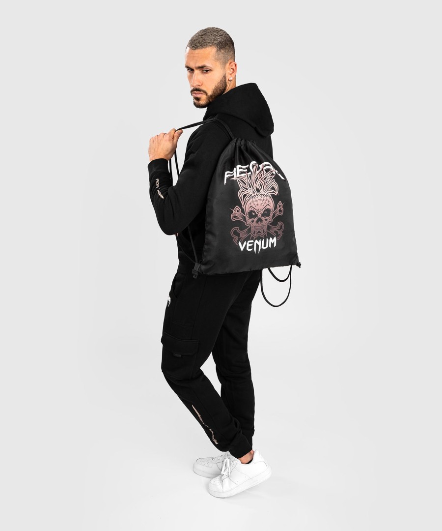 venum reorg drawstring bags - black