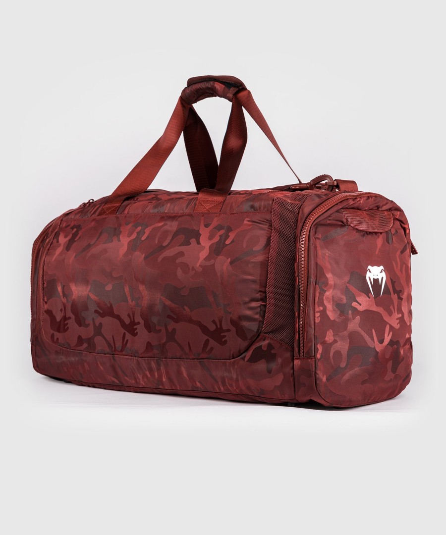 venum trainer lite sports bag - camoburgundy
