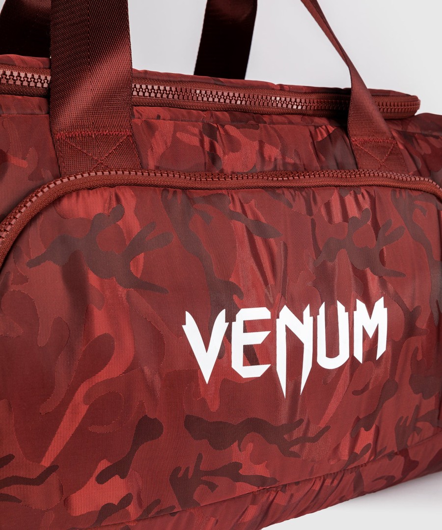 venum trainer lite sports bag - camoburgundy