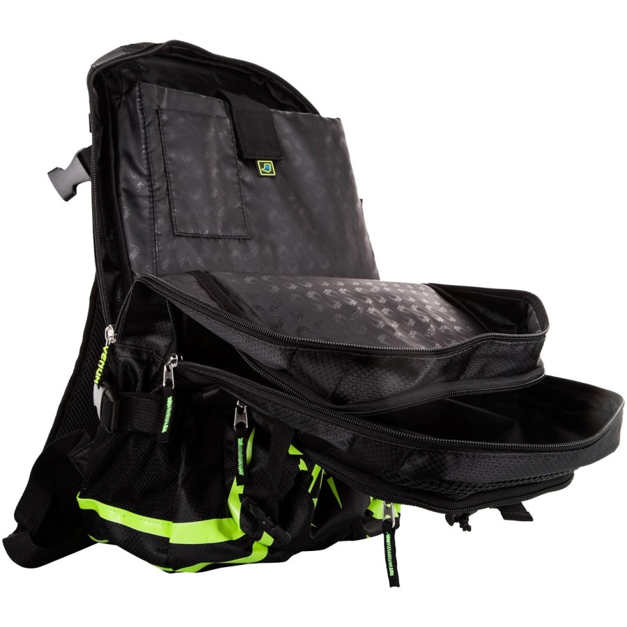 venum challenger pro backpack - blackneo yellow