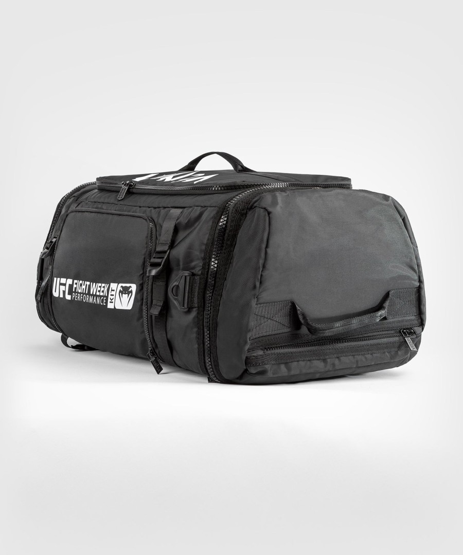 ufc adrenaline by venum fight week duffle bag - black