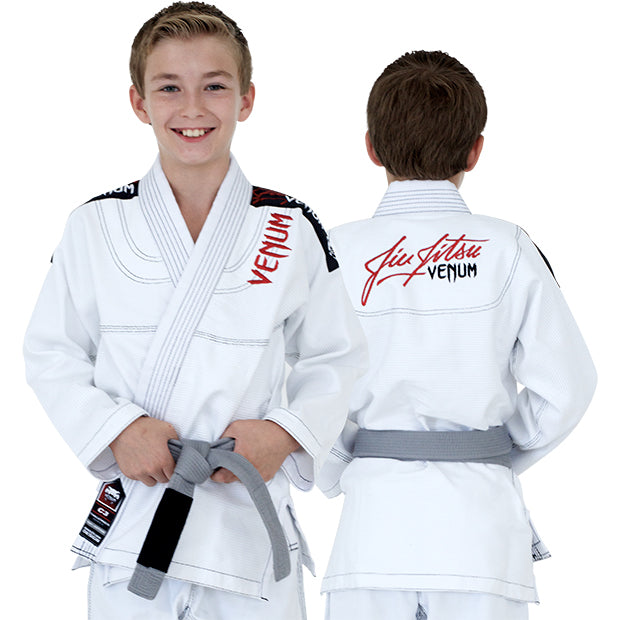venum challenger 2.0 kids bjj gi - white