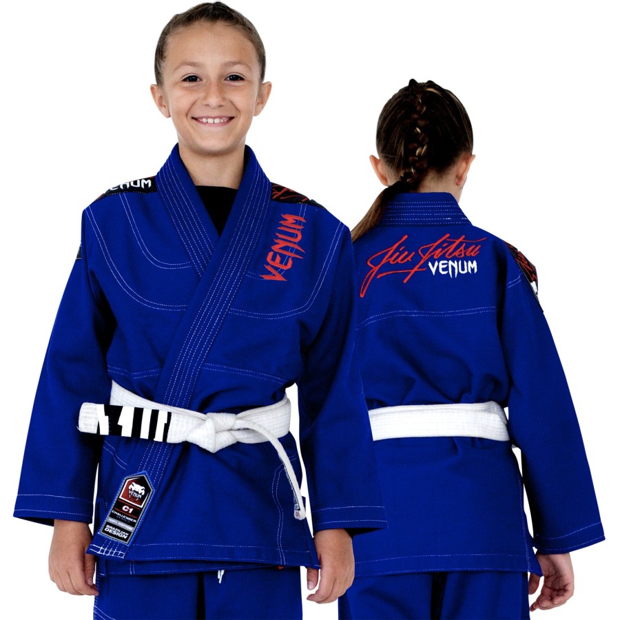 venum challenger 2.0 kids bjj gi - royal blue