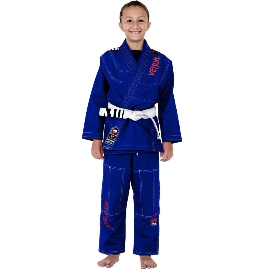 venum challenger 2.0 kids bjj gi - royal blue