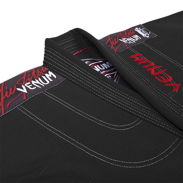 venum challenger 2.0 kids bjj gi - black