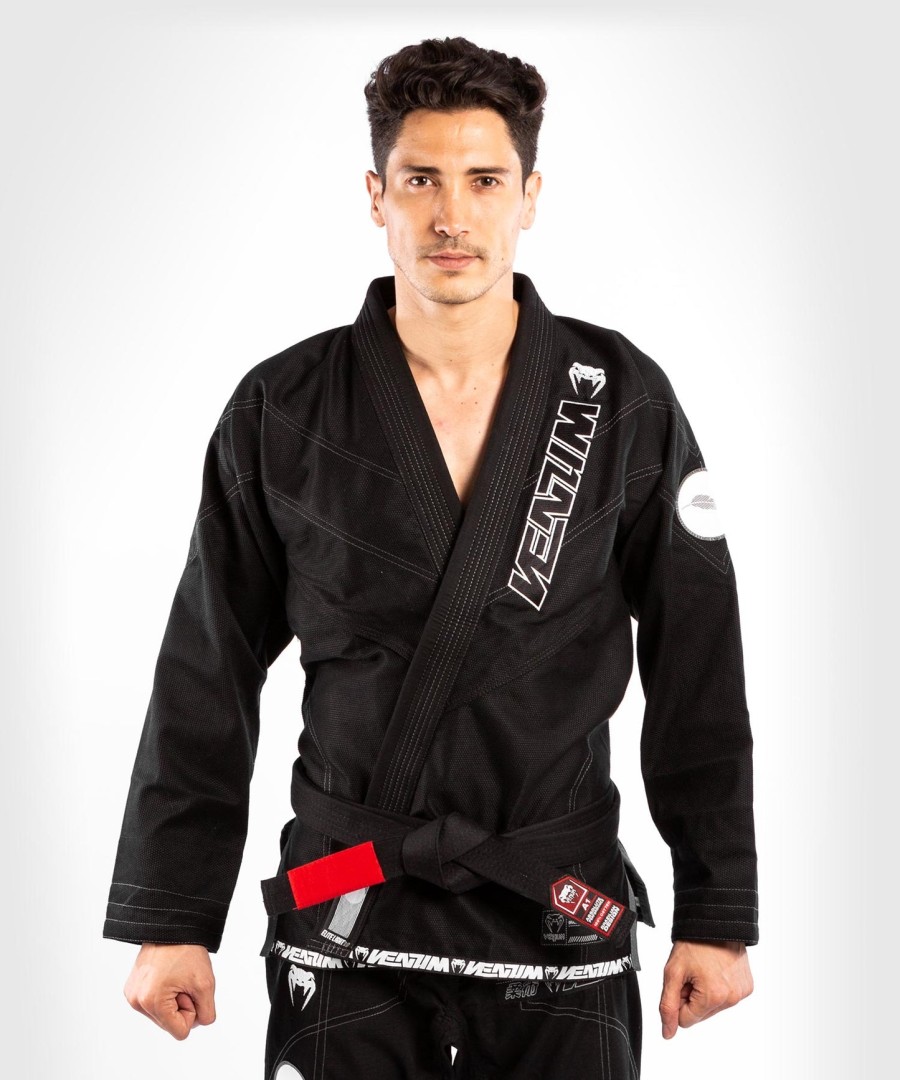venum elite light 3.0 bjj gi - black