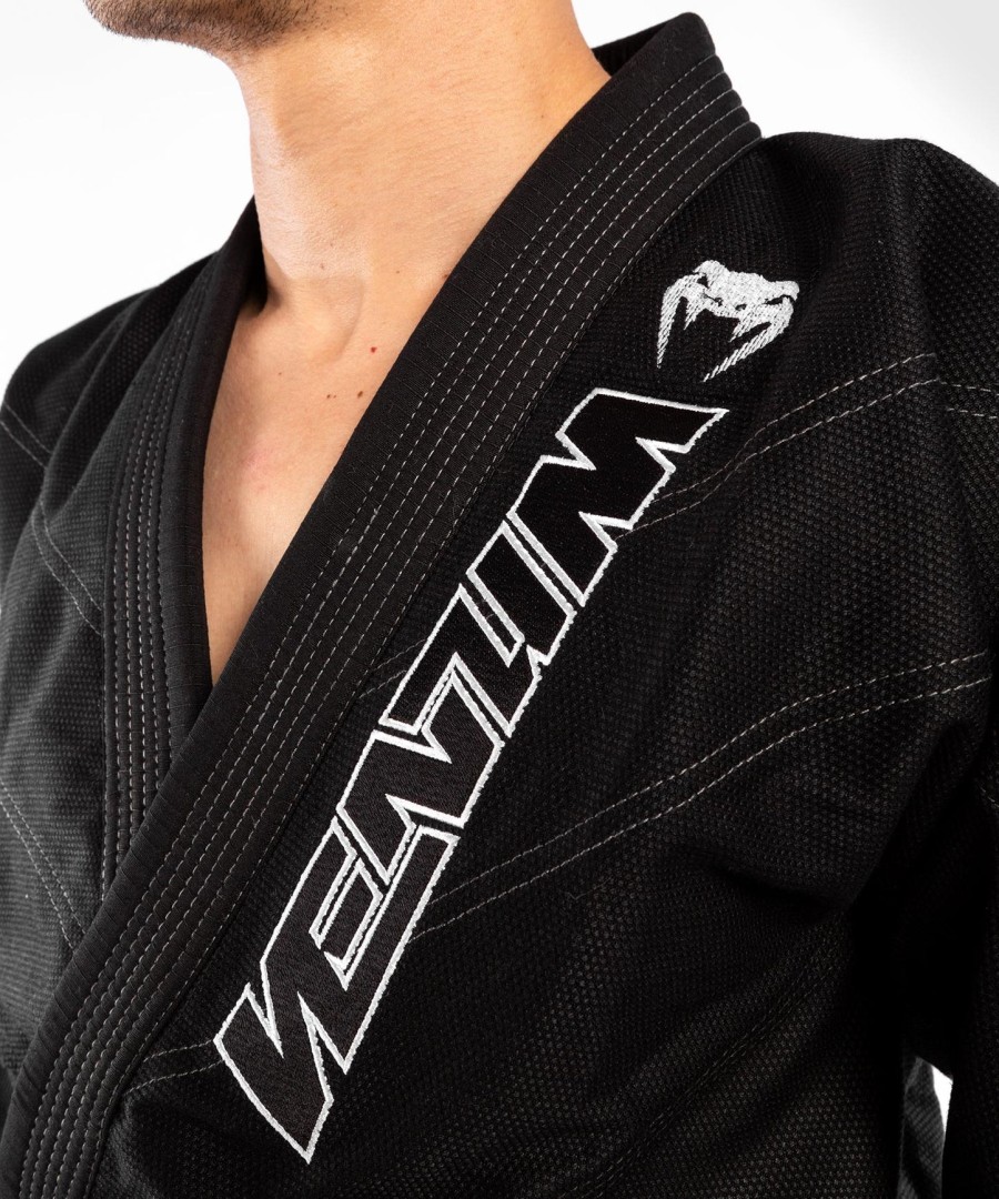 venum elite light 3.0 bjj gi - black