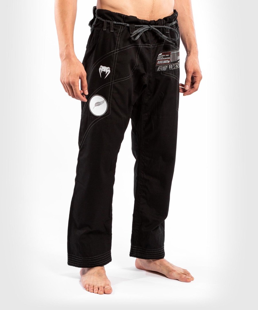venum elite light 3.0 bjj gi - black