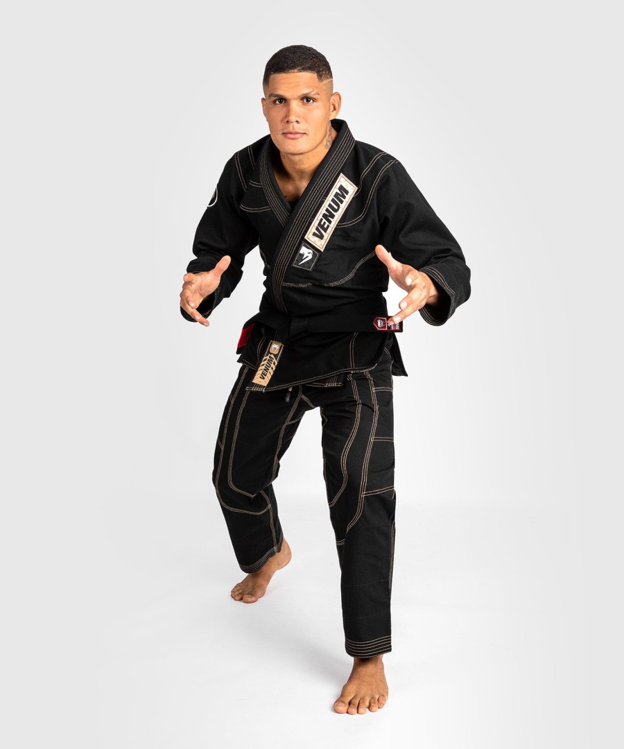 venum elite 4.0 brazilian jiu jitsu gi - black