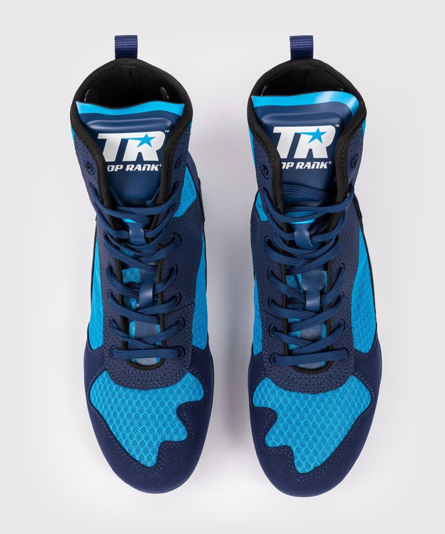venum x top rank original boxing shoes - royal blue