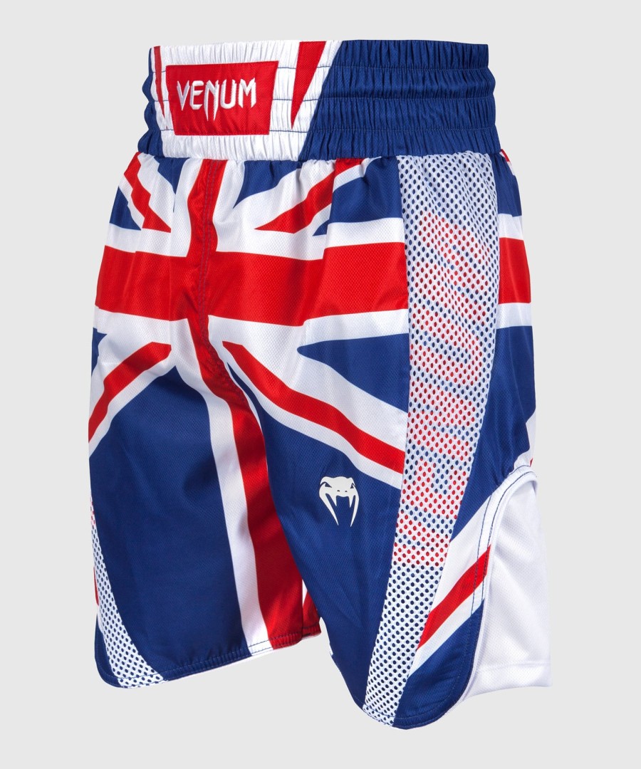 venum elite boxing shorts - uk - bluered-white