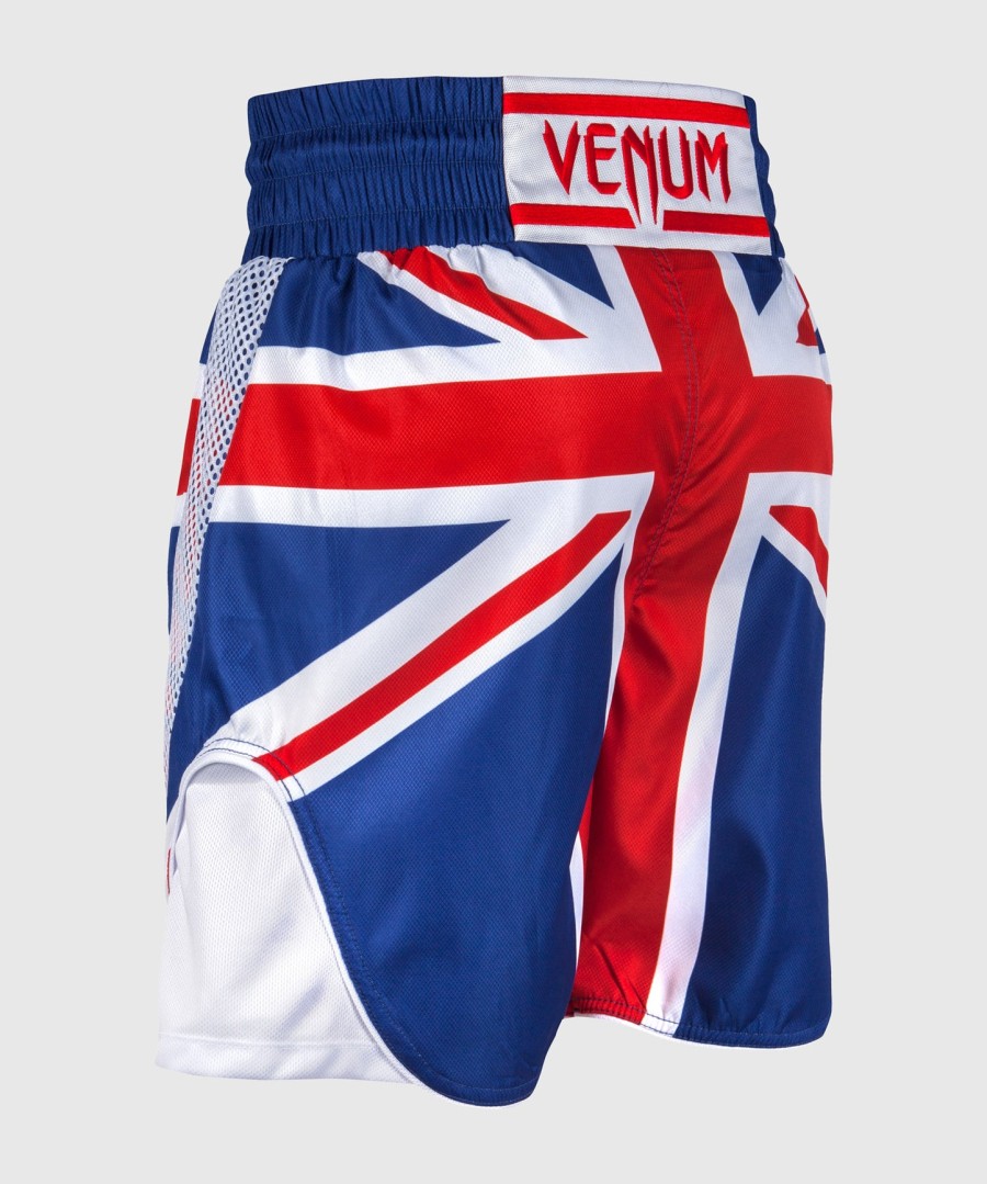 venum elite boxing shorts - uk - bluered-white
