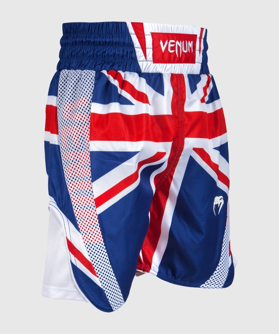 venum elite boxing shorts - uk - bluered-white