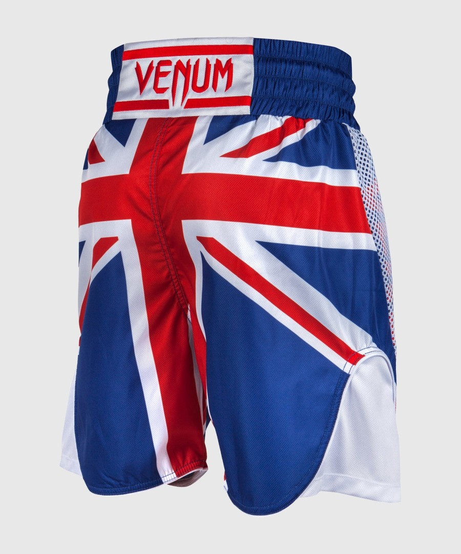 venum elite boxing shorts - uk - bluered-white