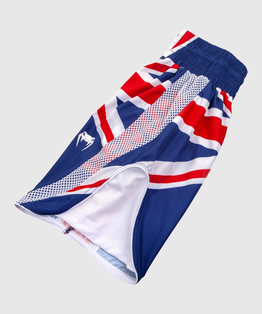 venum elite boxing shorts - uk - bluered-white