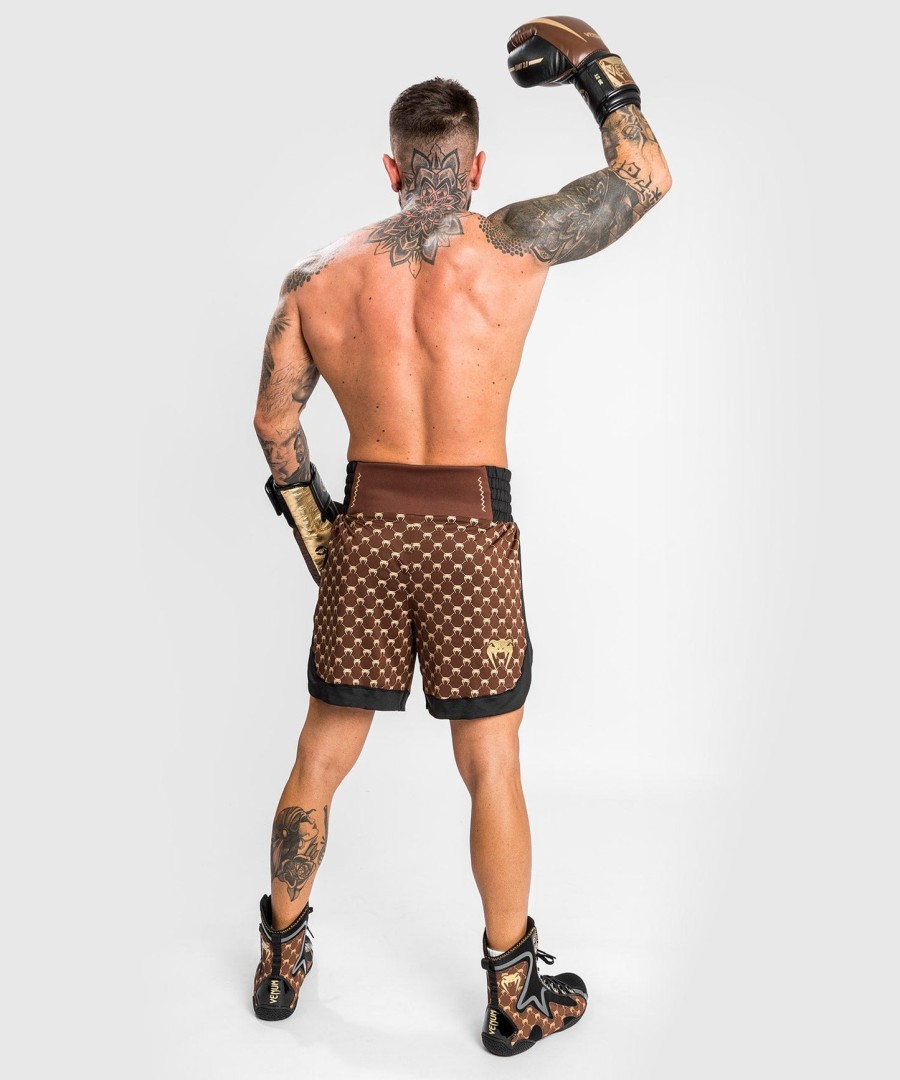 venum monogram boxing short - blackbrown