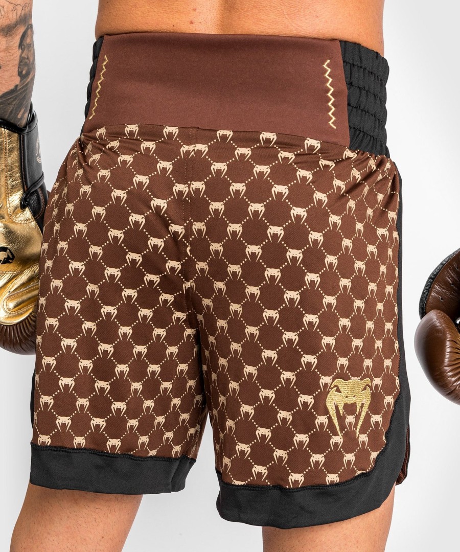 venum monogram boxing short - blackbrown