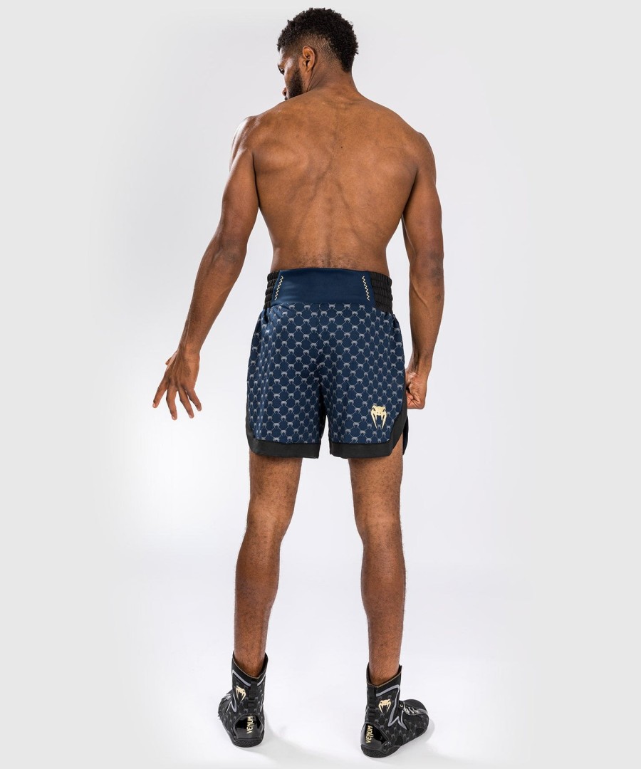 venum monogram boxing short - blacknavy blue