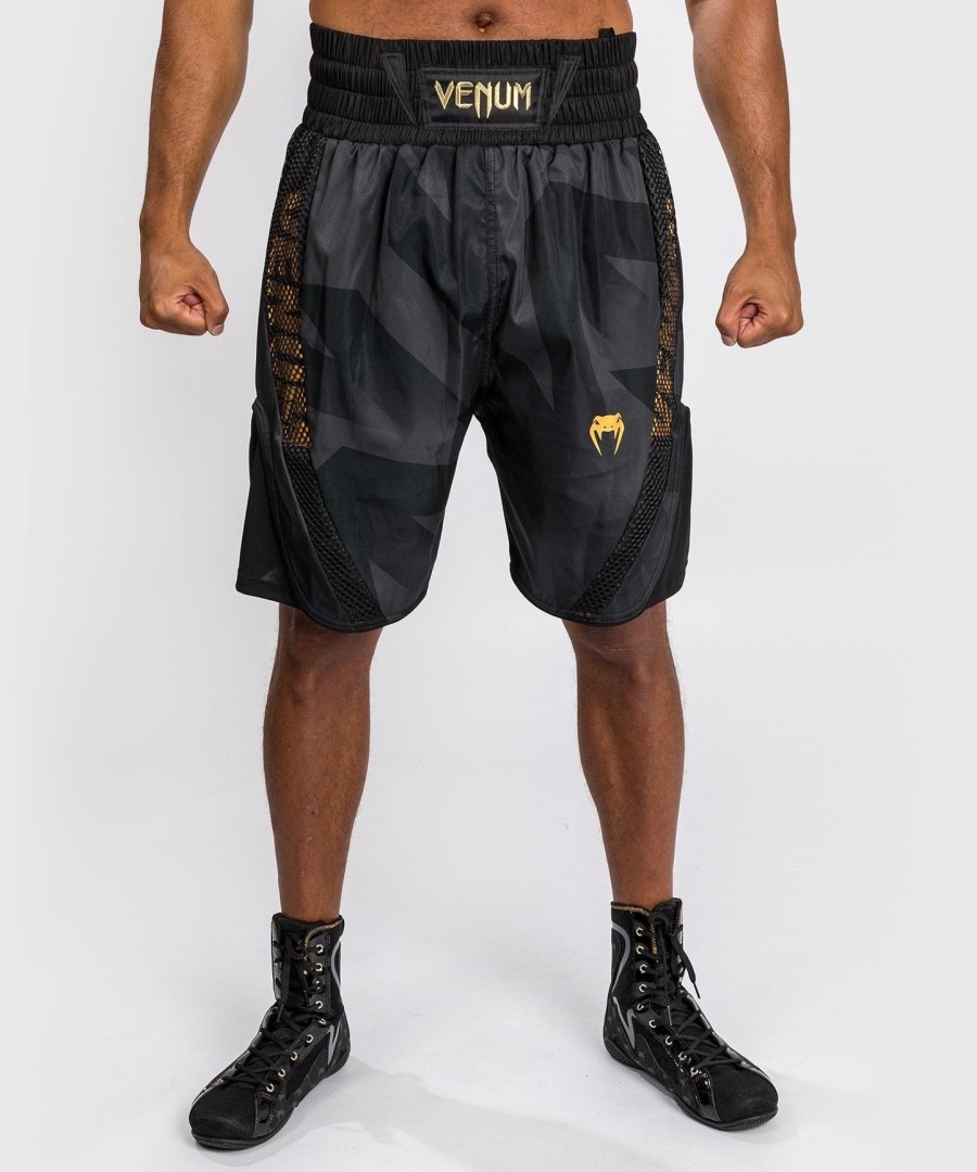 venum razor boxing shorts - blackgold