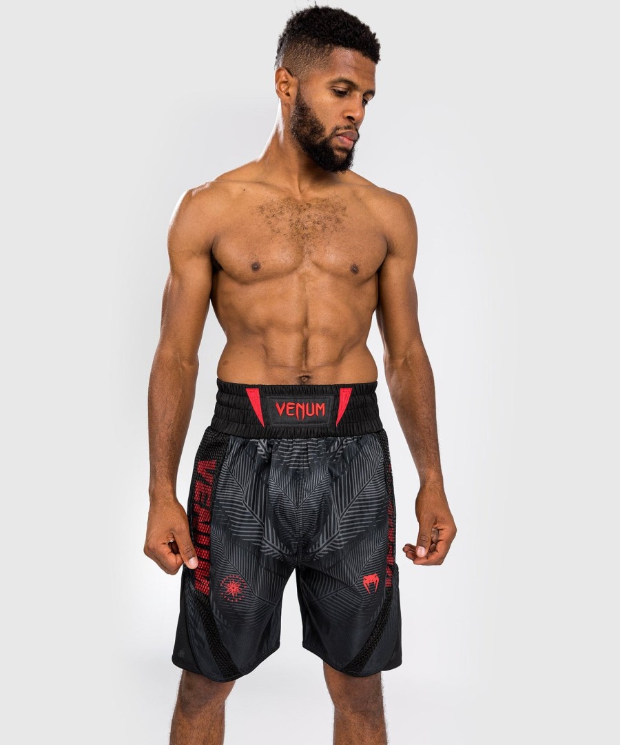 venum phantom boxing shorts - blackred