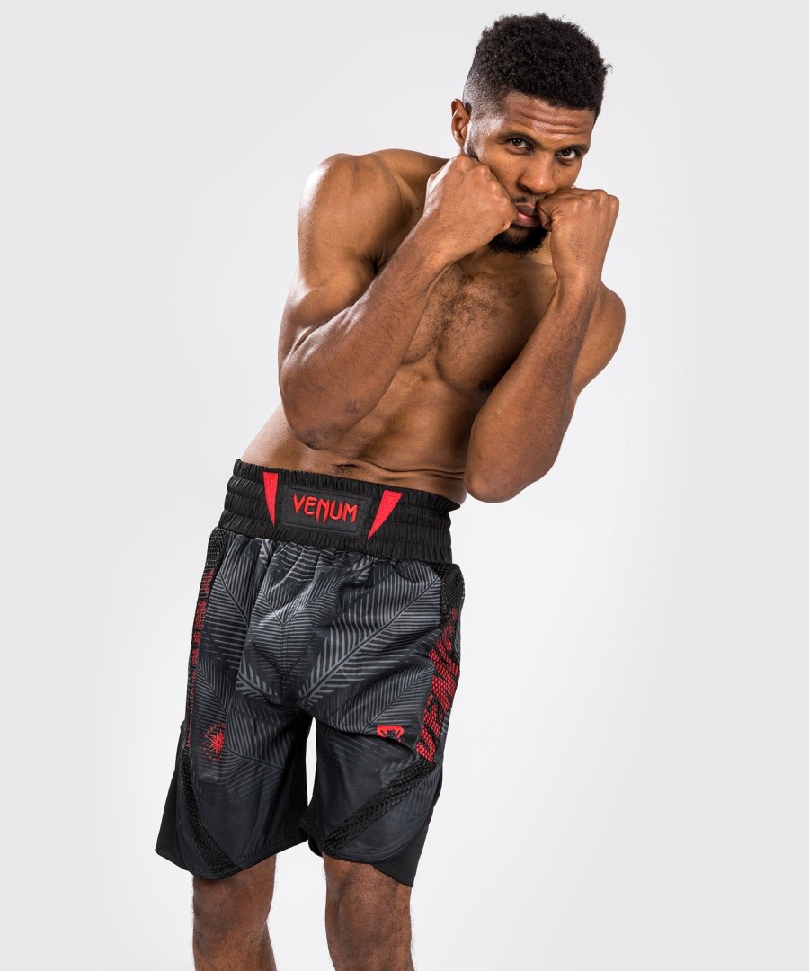 venum phantom boxing shorts - blackred