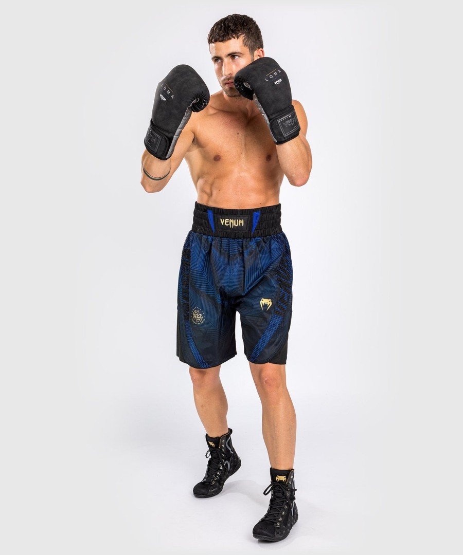 venum phantom loma boxing short - blackblue