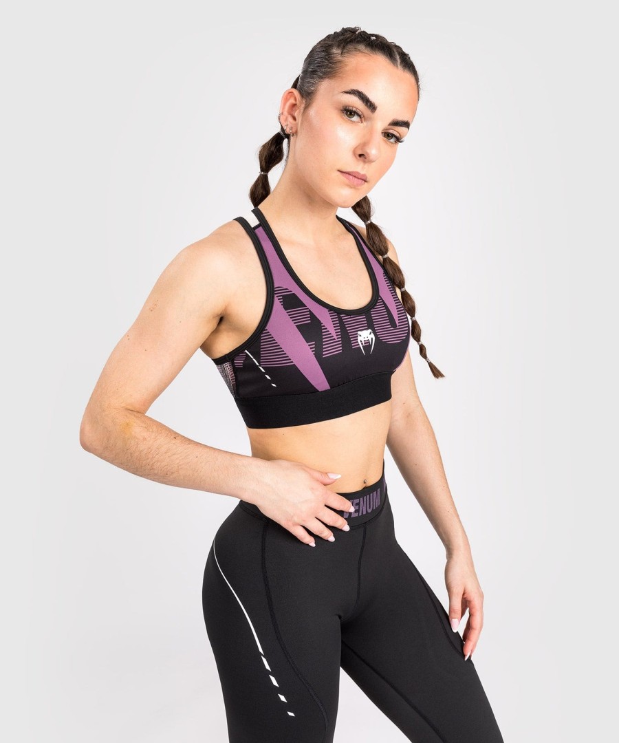 venum adrenaline women sports bra - purple