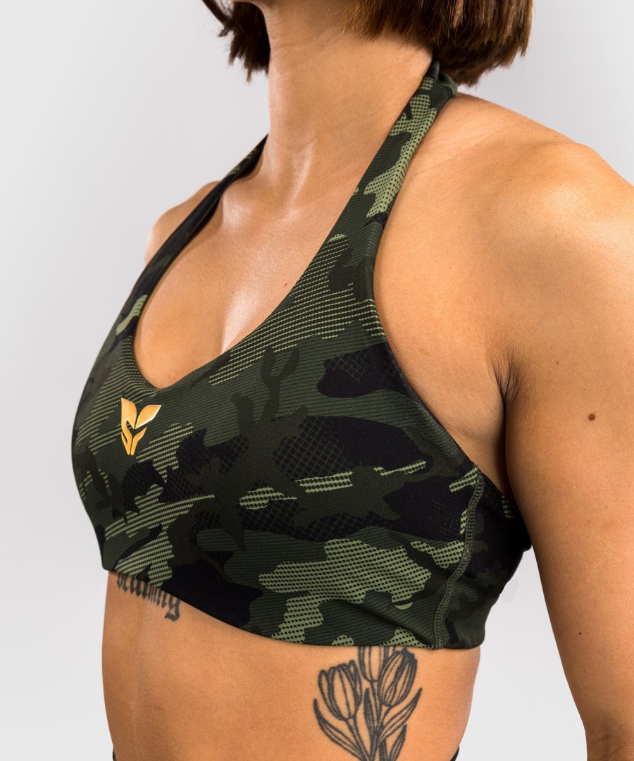 venum x sophia rose women sports bra - forest camo