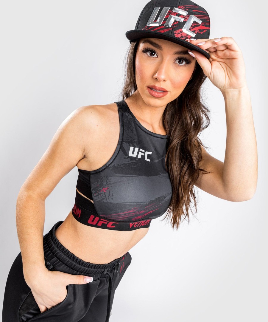 ufc venum authentic fight week women 2.0 weigh-in bra - blackred