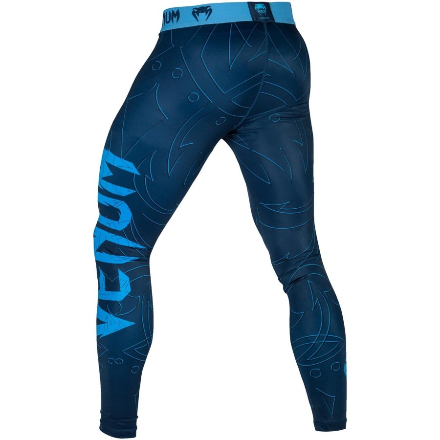 venum nightcrawler compression tights - navy blue