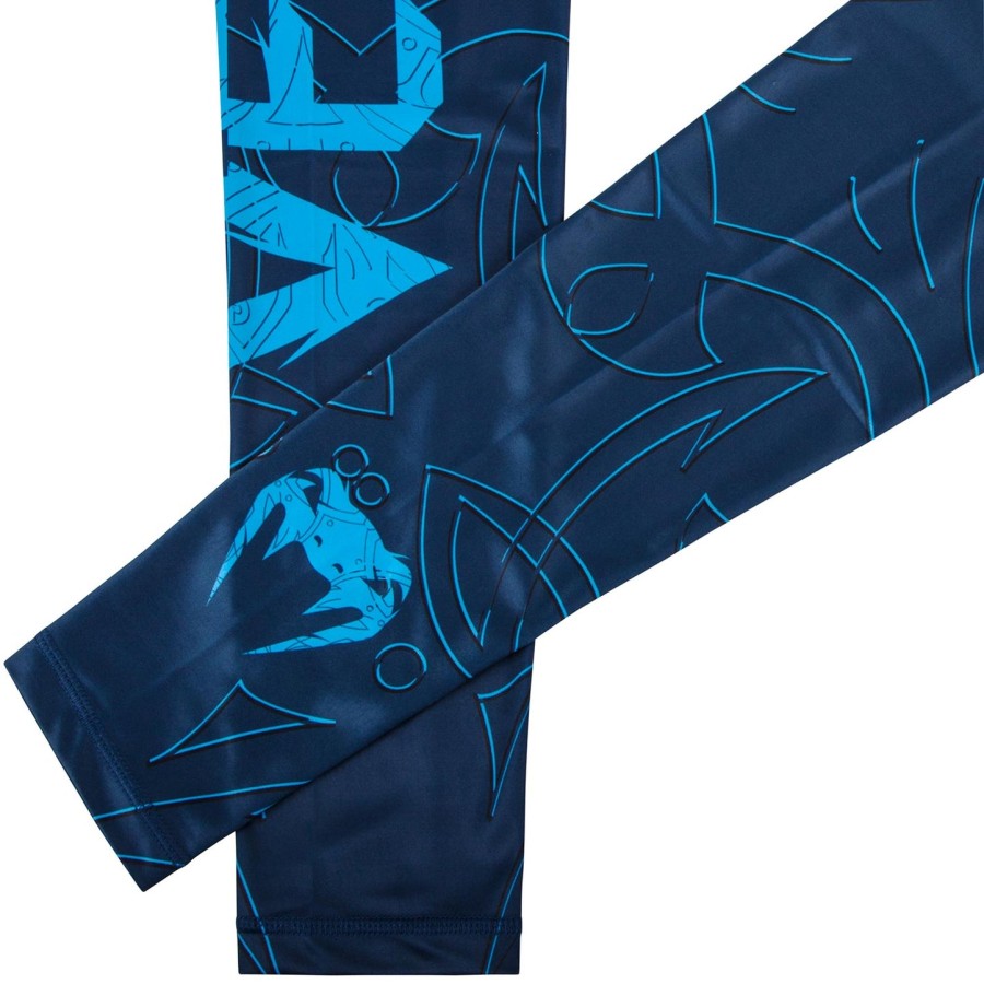 venum nightcrawler compression tights - navy blue