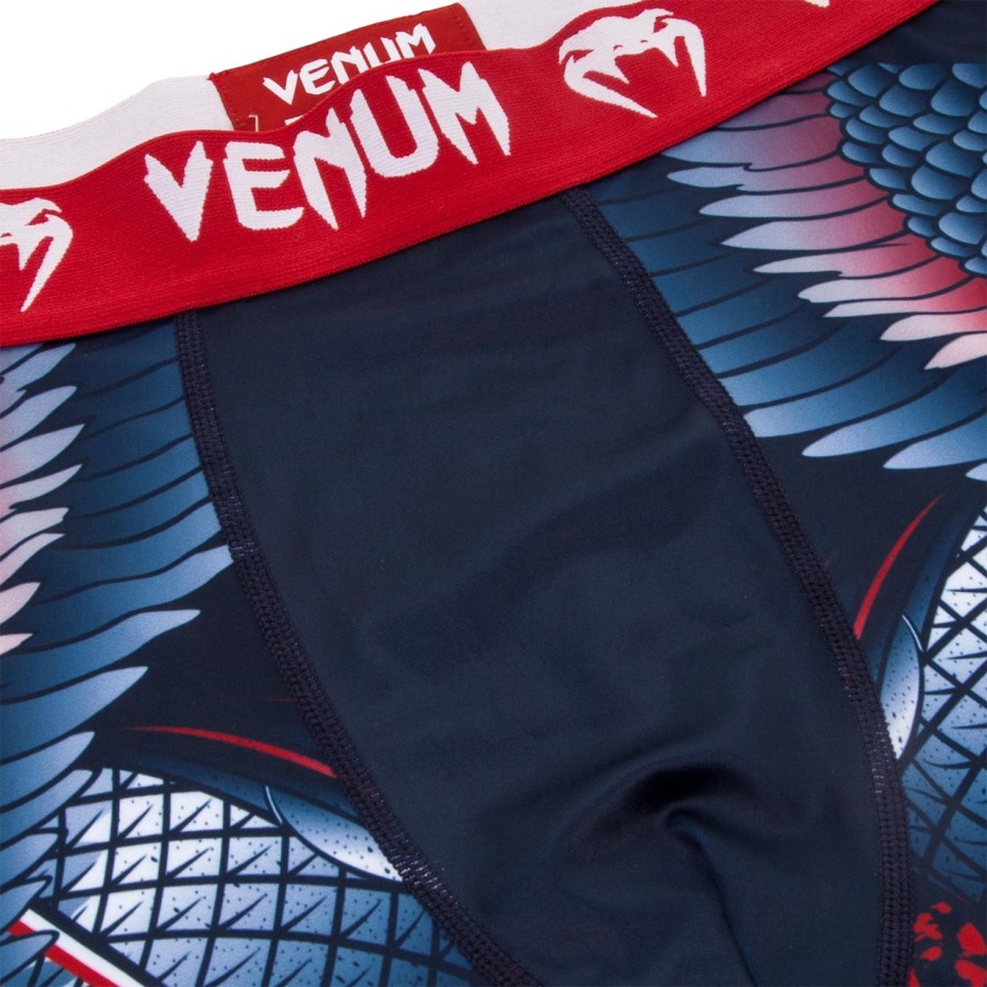 venum rooster compression tights - navy blueorange