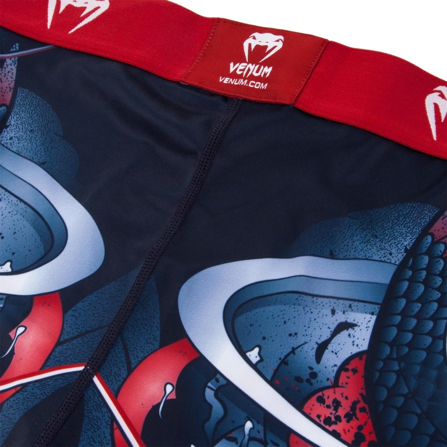venum rooster compression tights - navy blueorange