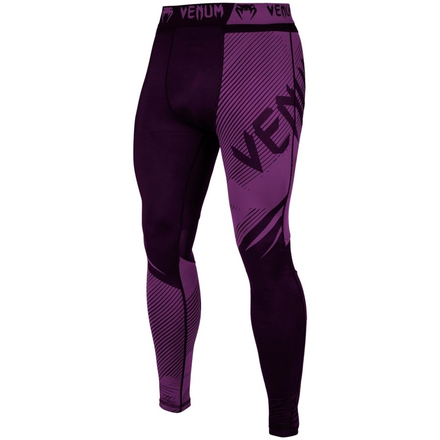 venum nogi 2.0 compression tights - blackpurple