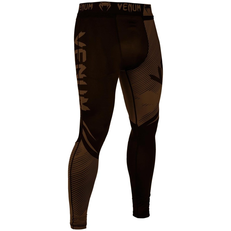 venum nogi 2.0 compression tights - blackbrown