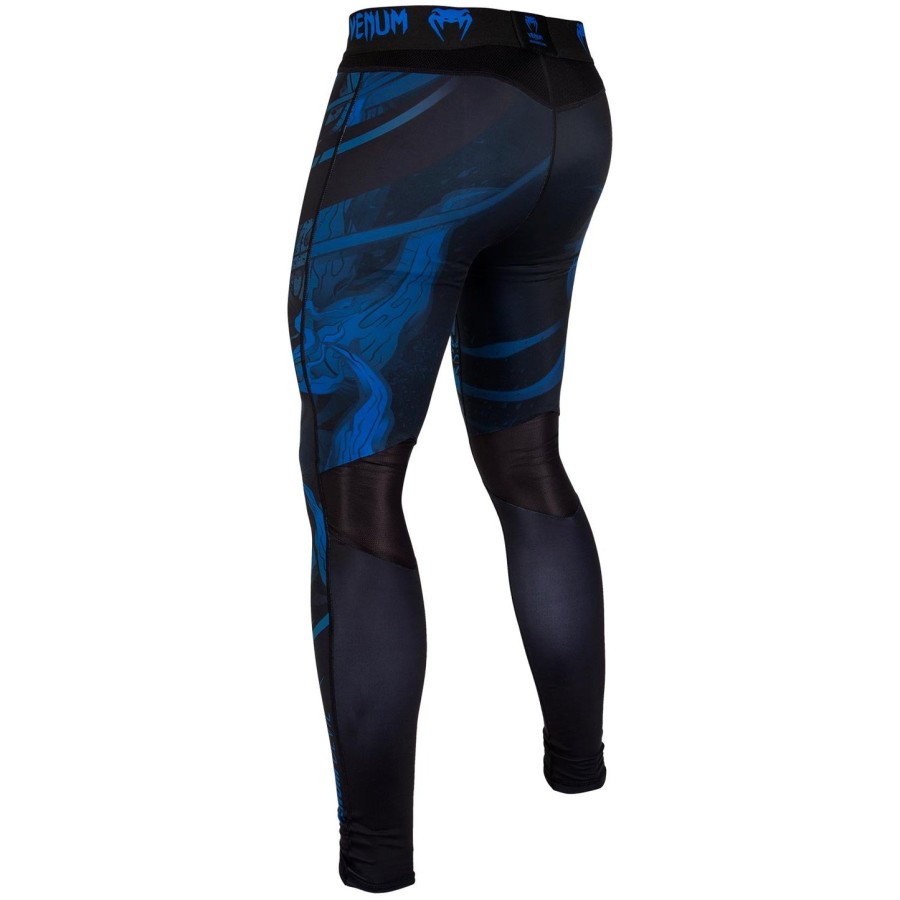 venum devil compression tights - navy blueblack