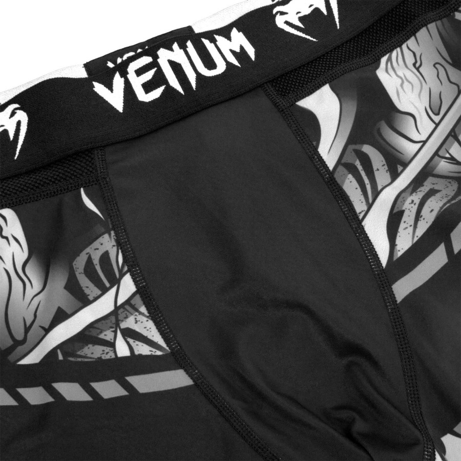venum devil compression tights - whiteblack