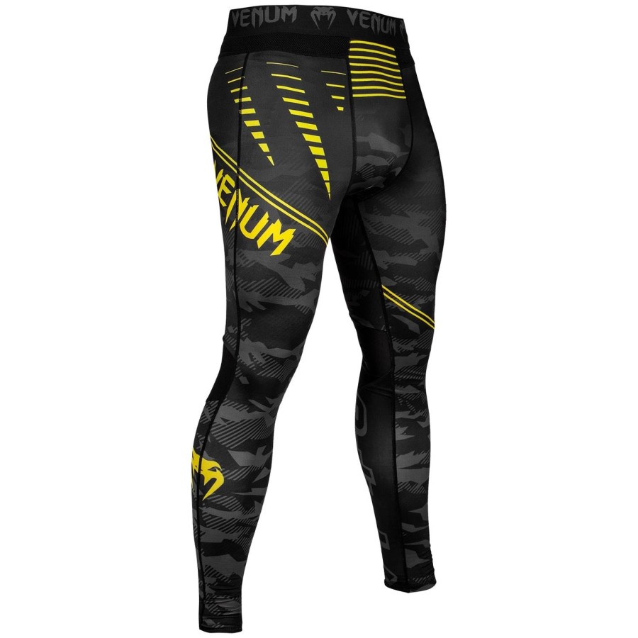 venum okinawa 2.0 compression tights - blackyellow