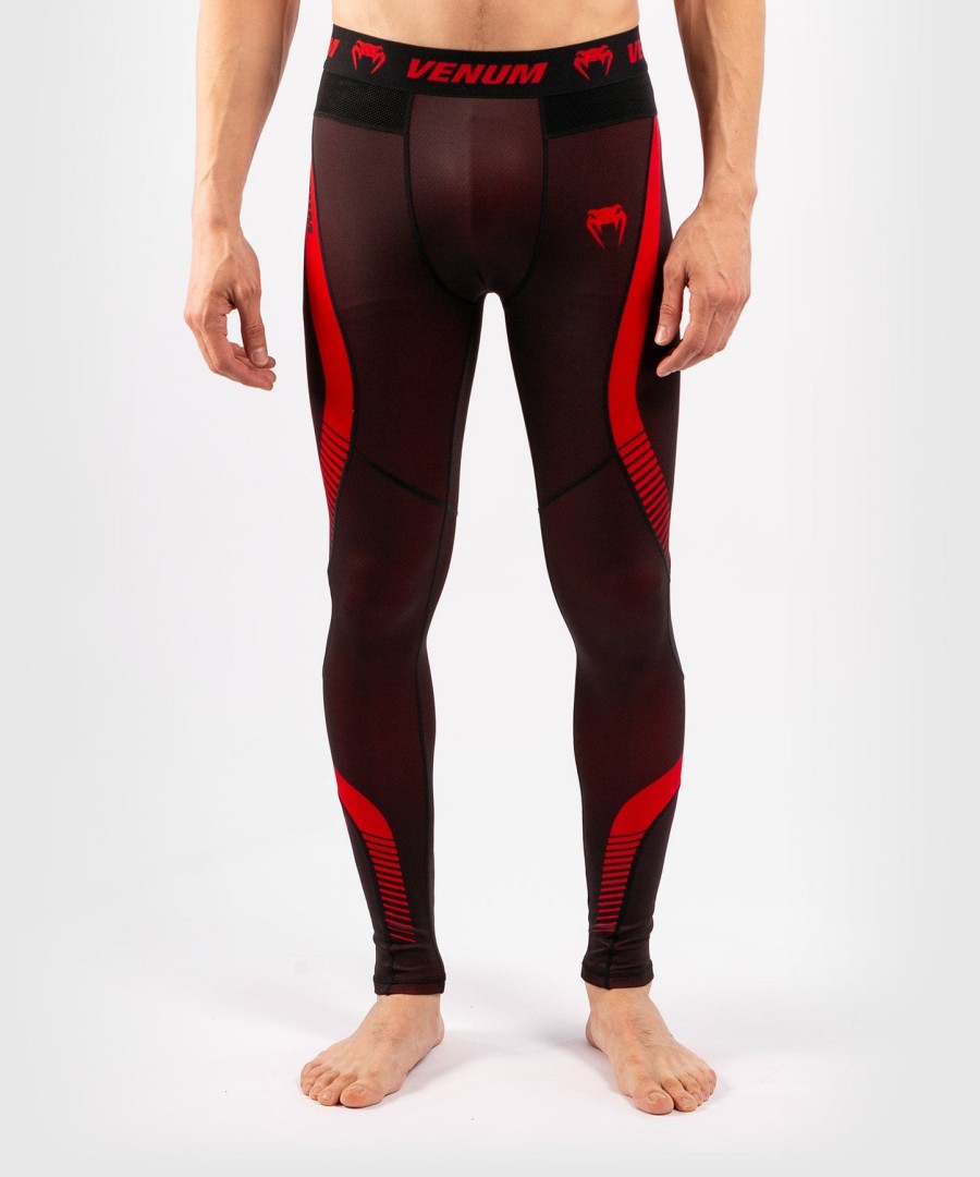 venum nogi 3.0 compression tights - blackred