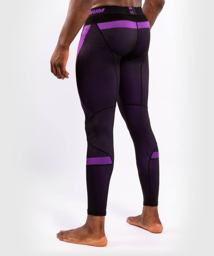venum nogi 3.0 compression tights - blackpurple